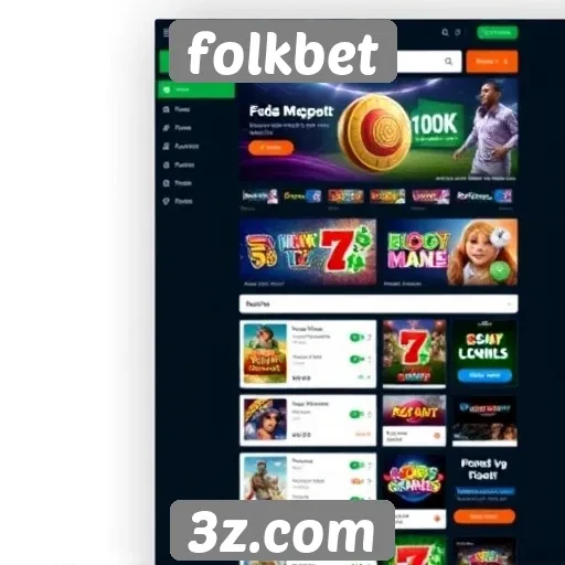 Interface e usabilidade do site folkbet para jogadores