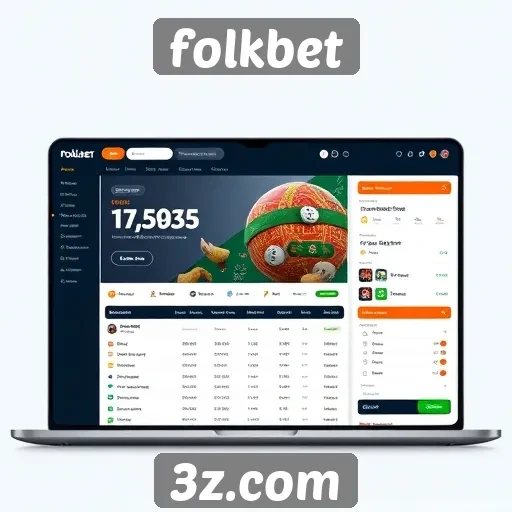 Explorando a interface do usuário no Folkbet