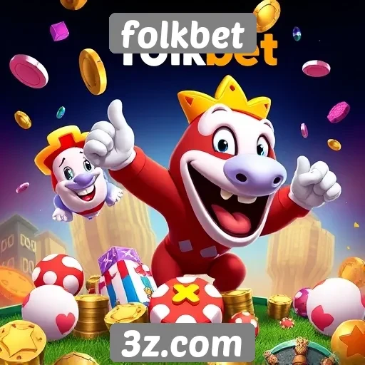 Variedade de jogos oferecidos na plataforma folkbet